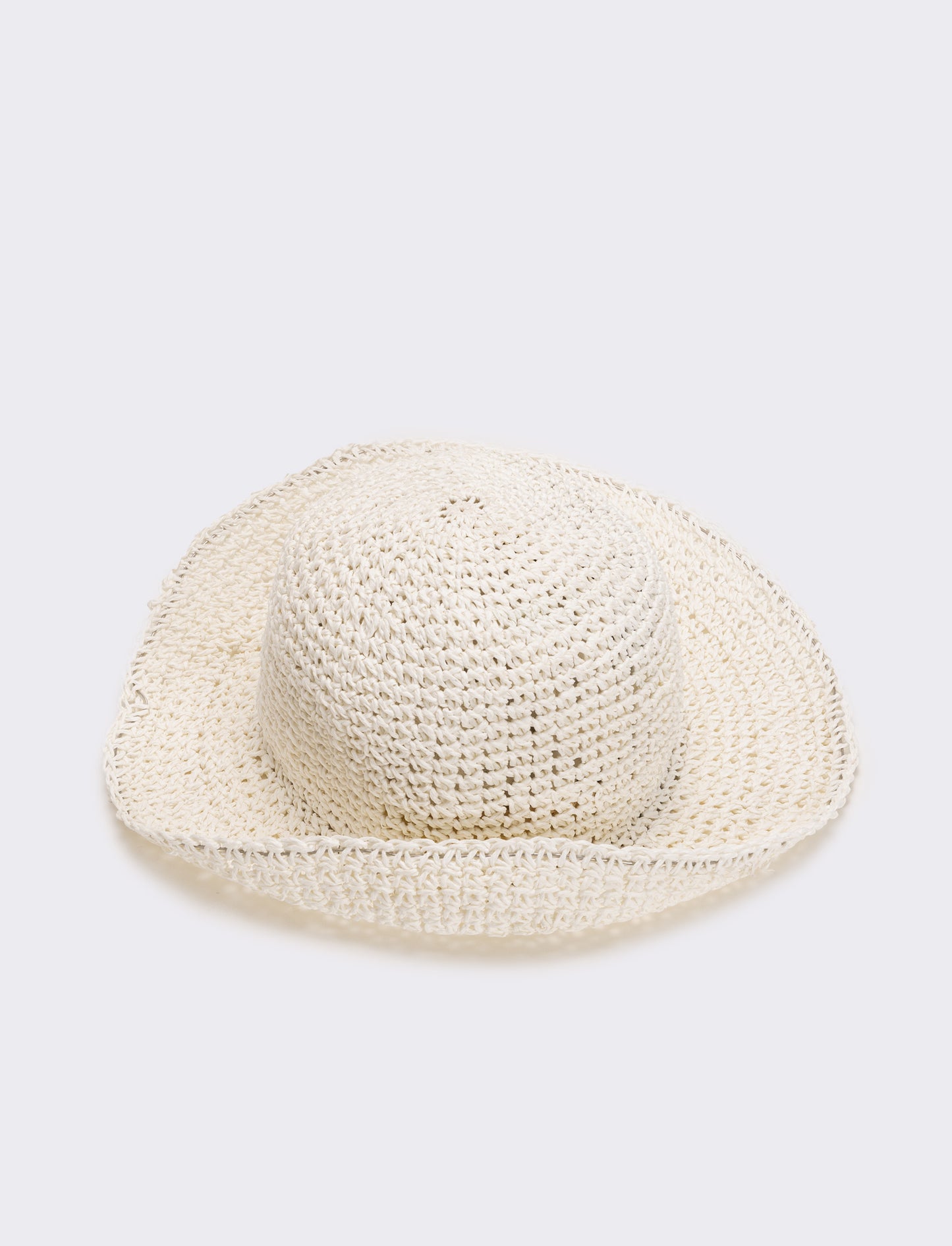 Cappello donna pescatore basic carta - Bianco