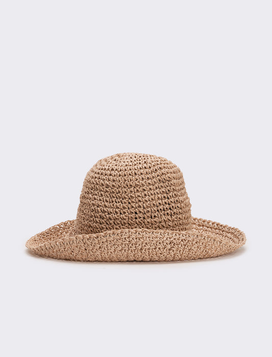 Cappello donna pescatore basic carta - Rosa