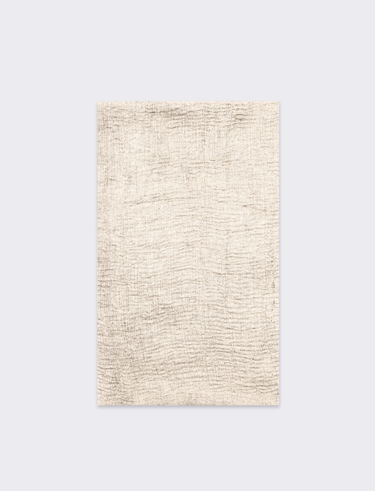 Foulard unito uomo garzato - Beige