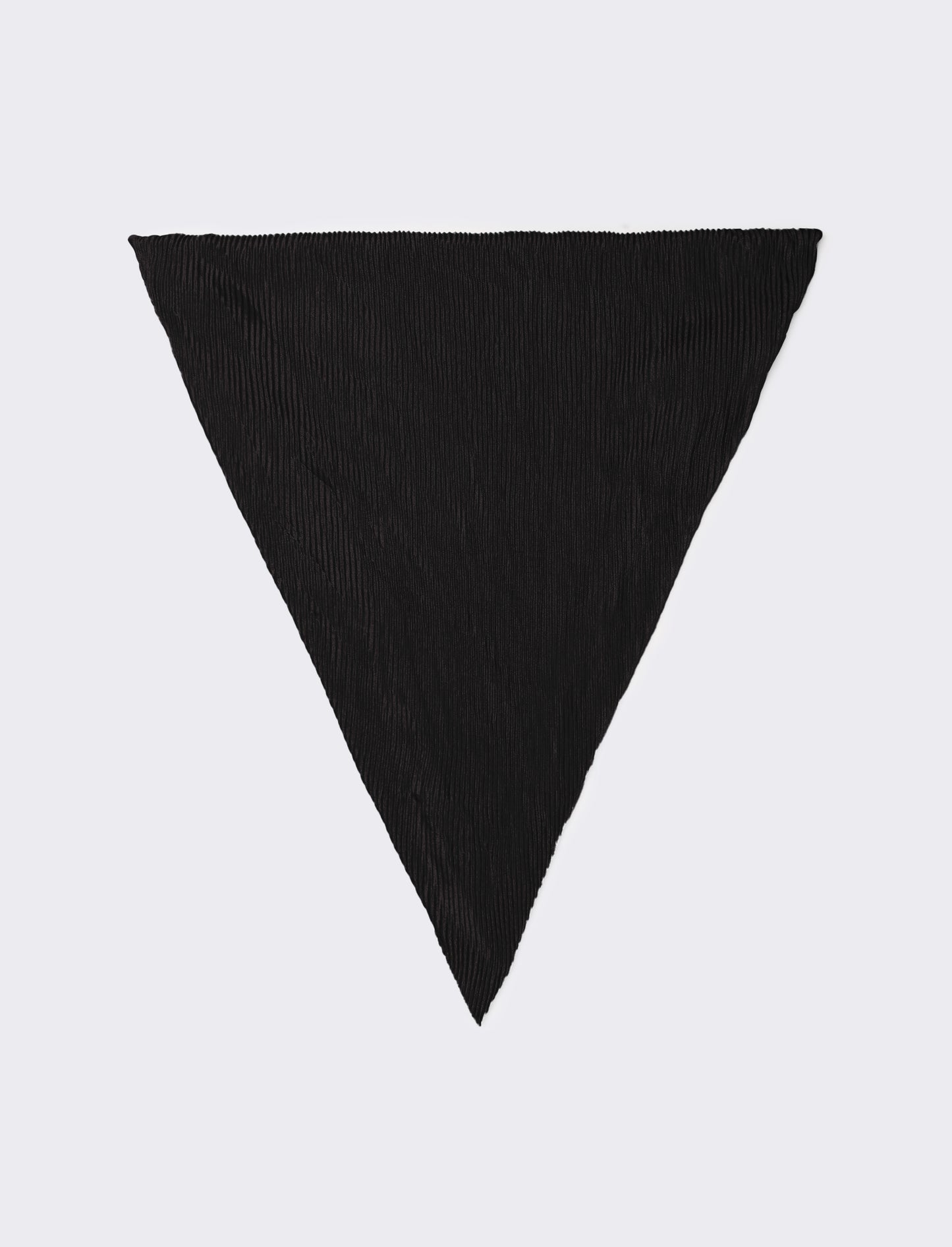 Foulard donna unito quadrato - Nero