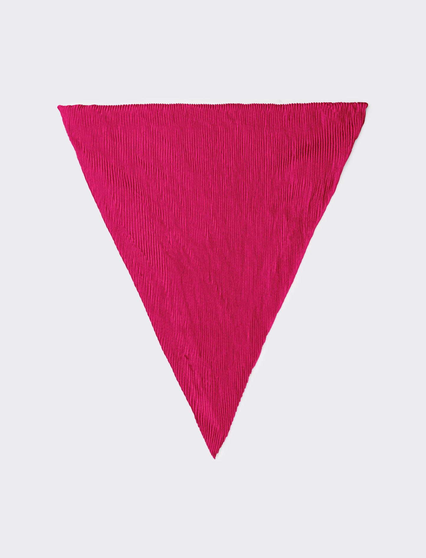 Foulard donna unito quadrato - Fuxia