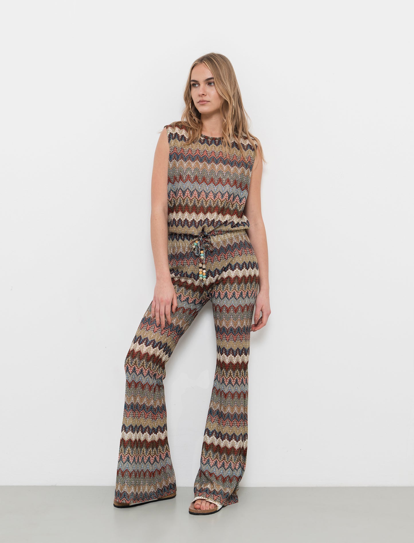 Pantalone a zampa da donna - var 1
