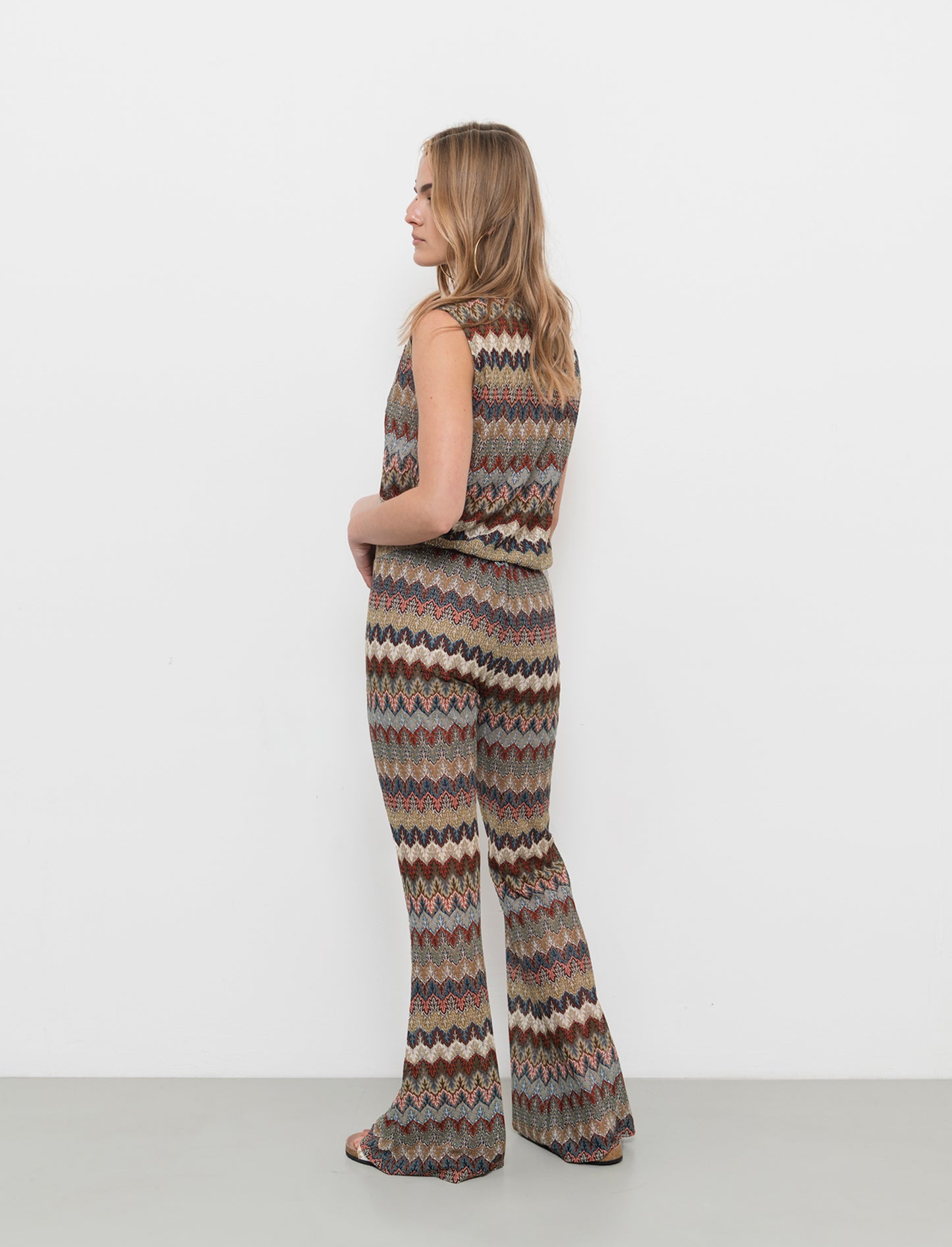 Pantalone a zampa da donna - var 1