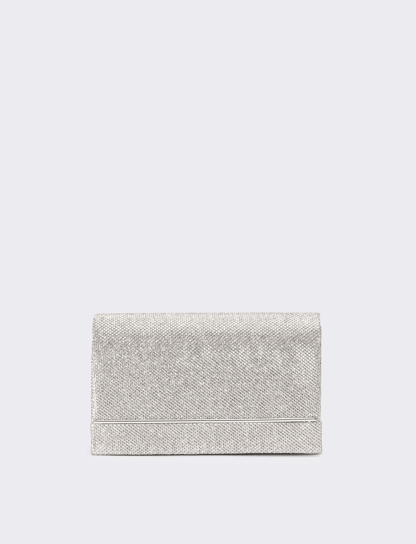 Pochette donna cerimonia in lurex - Argento
