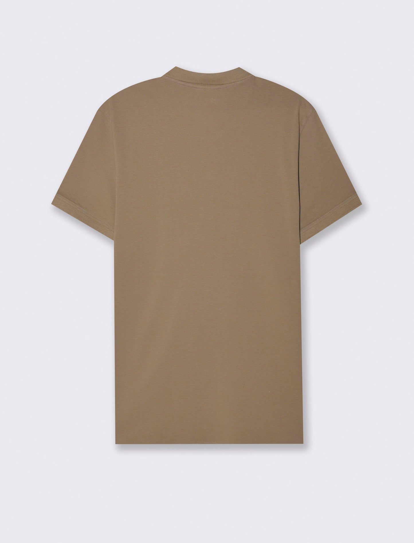 Polo basica in piquet da uomo - Grigio tortora
