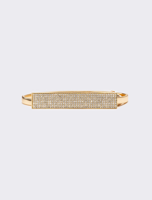 Cintura donna in metallo elastica - Oro