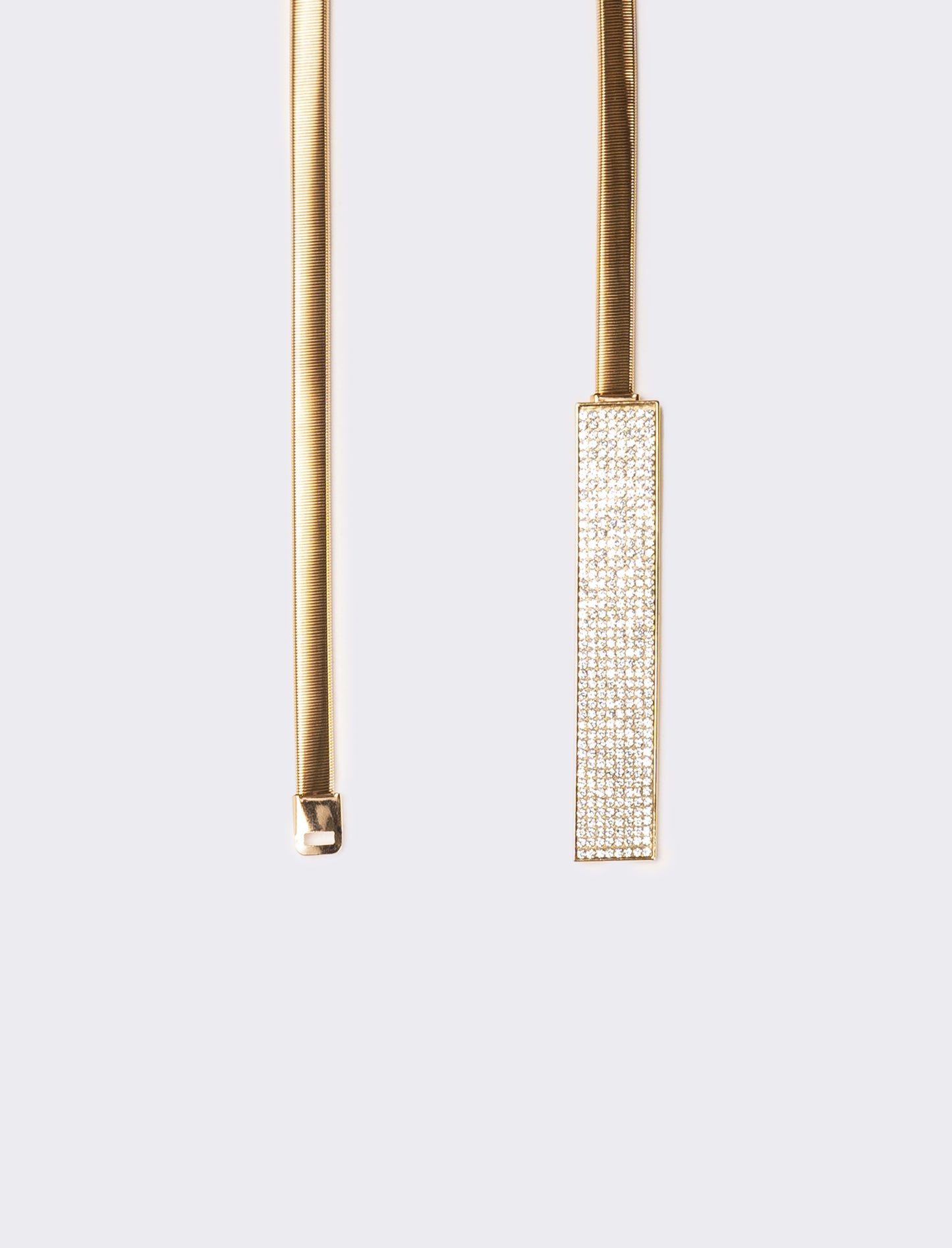 Cintura donna in metallo elastica - Oro