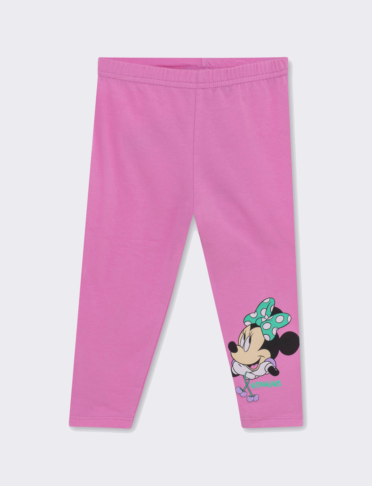 Leggings rosa Minnie da neonata - Rosa
