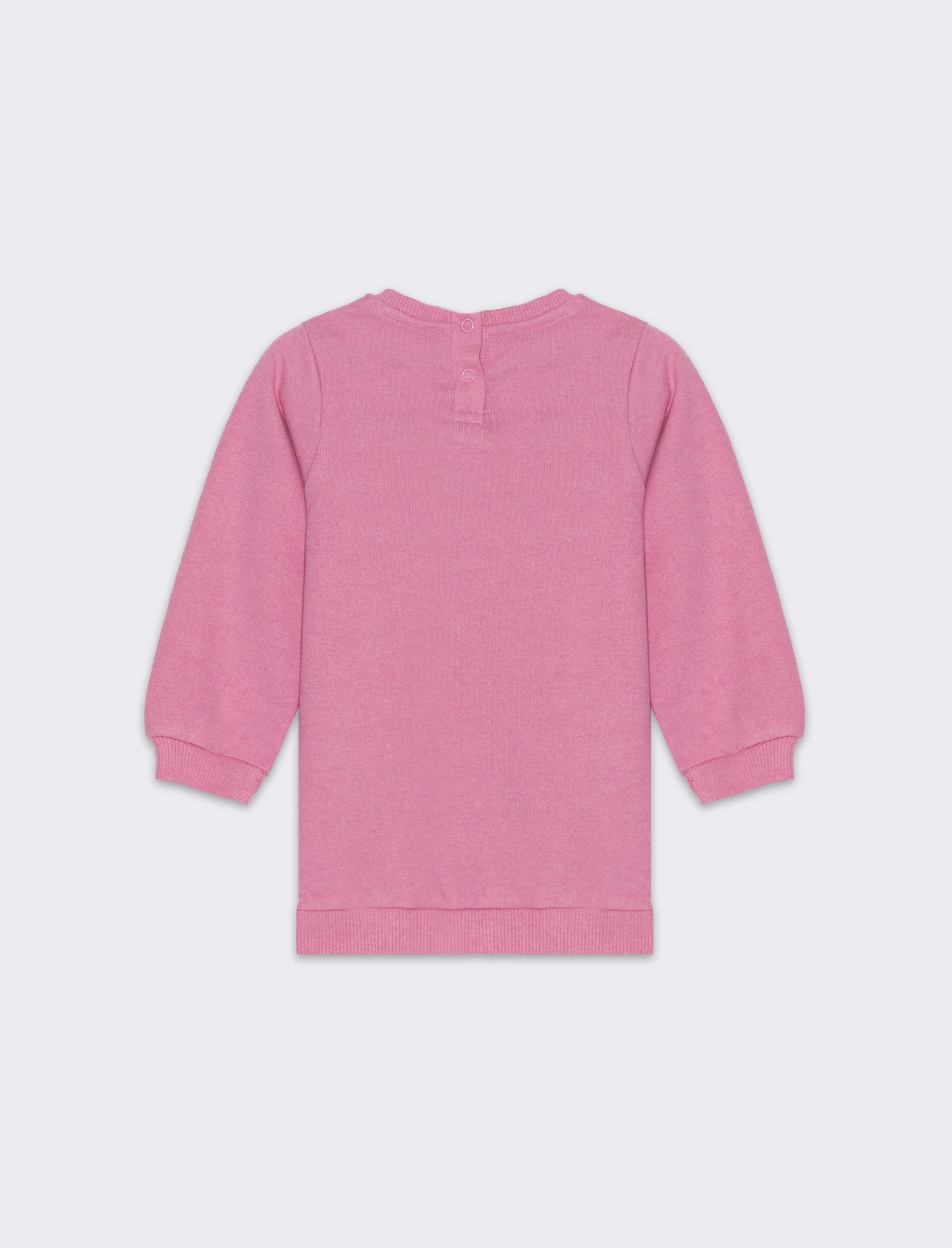 Abito in felpa Minnie da neonata - Rosa
