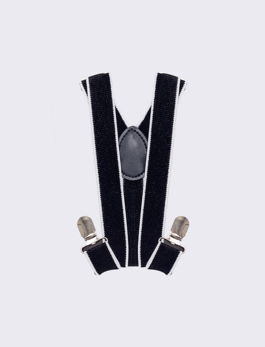 Bretelle uomo fantasia - Blu