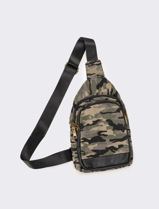 Zaino uomo monospalla - militare