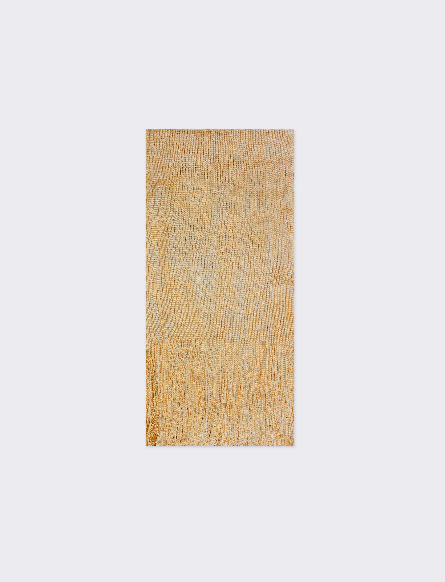 Foulard a rete con lurex  45 x 180 cm donna - Oro