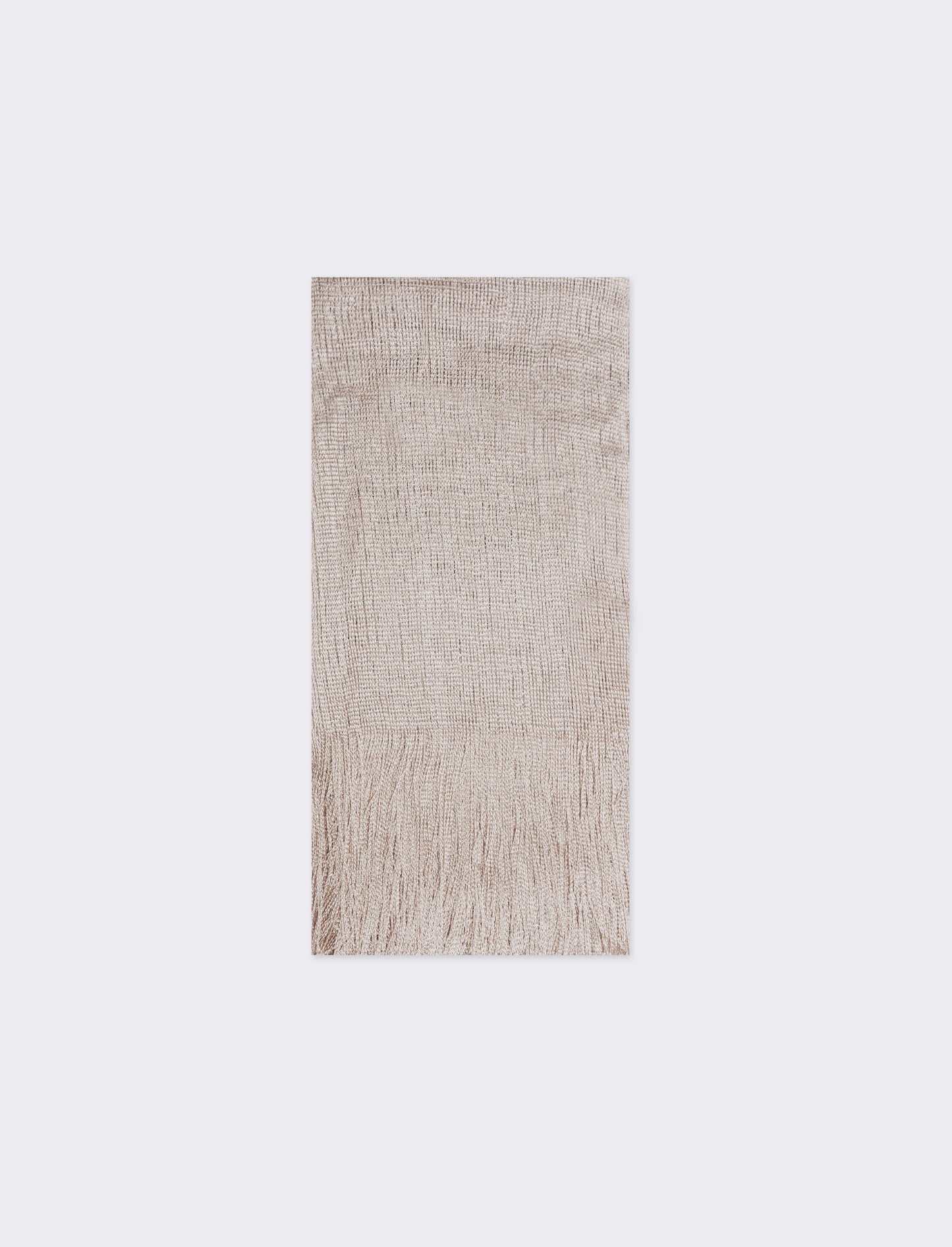 Foulard a rete con lurex  45 x 180 cm donna - Argento
