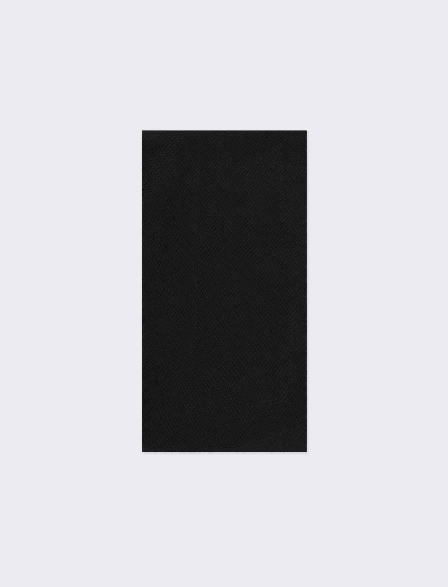 Foulard donna stola plisse effetto metalizzato 70 x 180 cm - Nero
