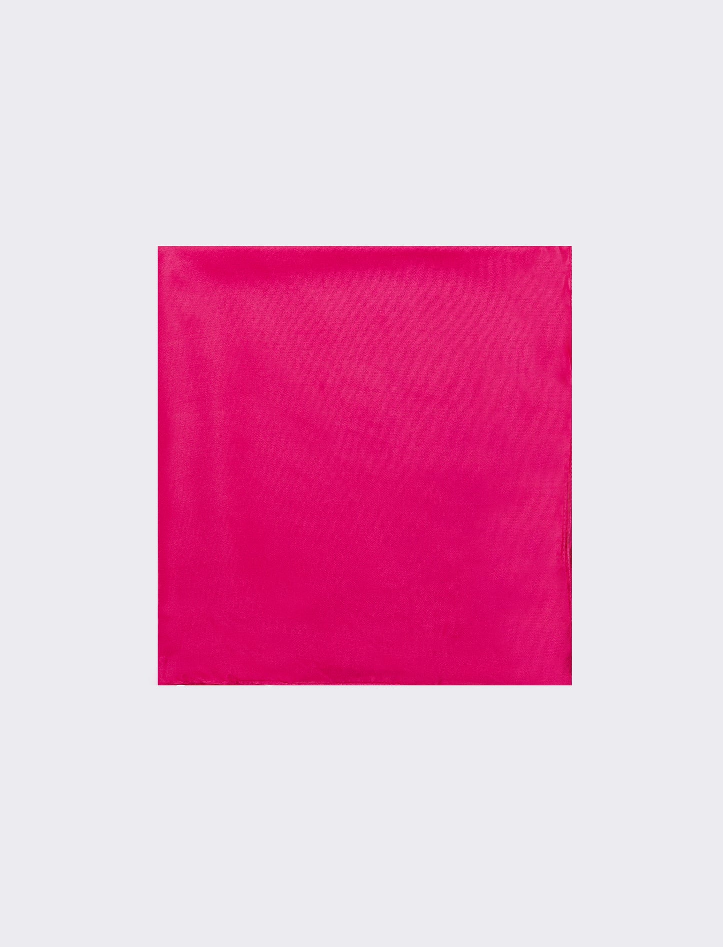 Foulard donna quadrato tinta unita 60 x 60 cm - Rosa