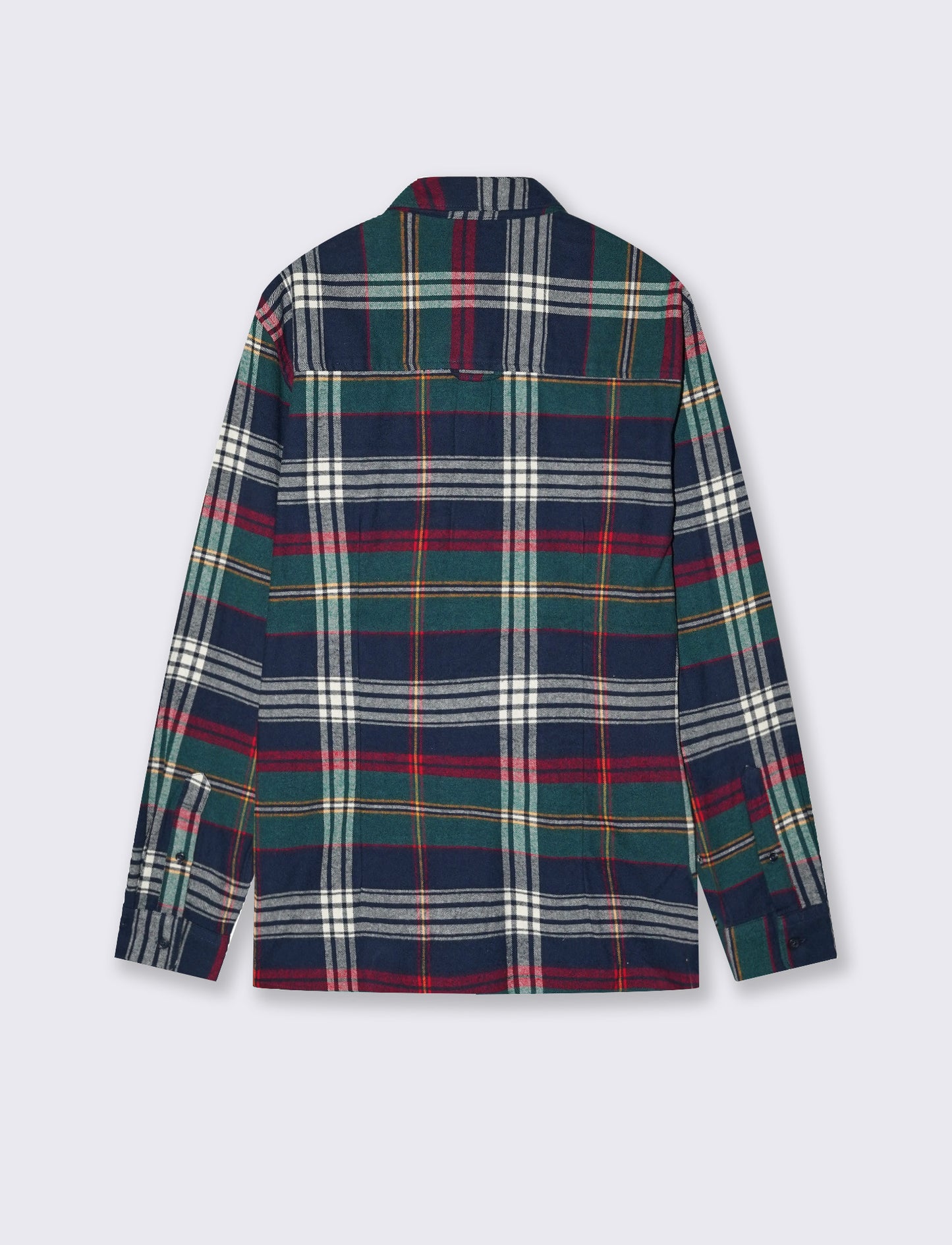 Flannel Check Shirt Regular Fit - Blue