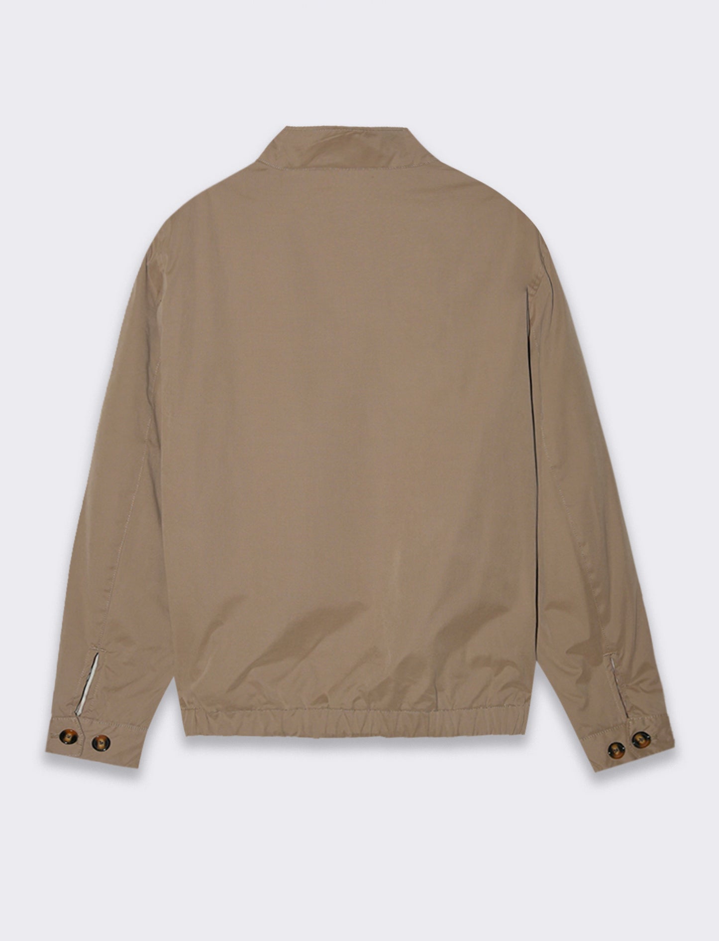 Man's high collar jacket for stylish comfort - Grey