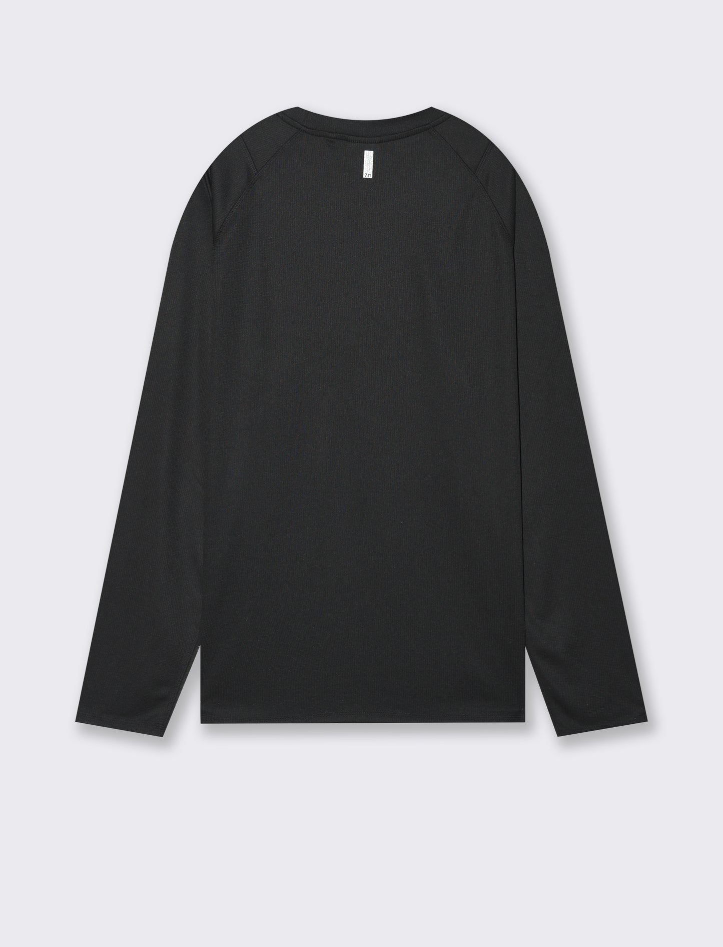 Man's waffle fabric training t-shirt - Black