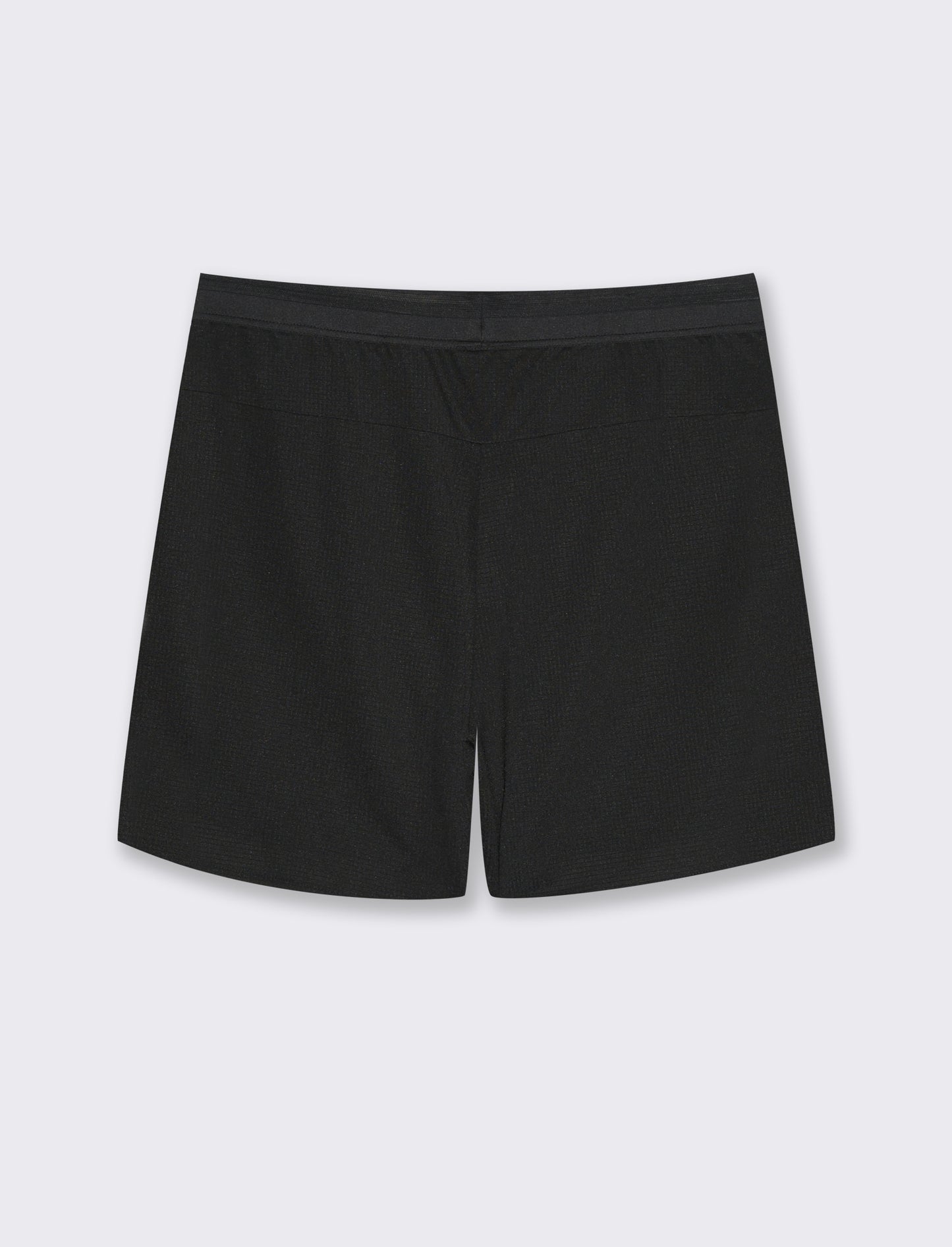 Shorts da allenamento in tessuto tecnico waffle da uomo - Nero