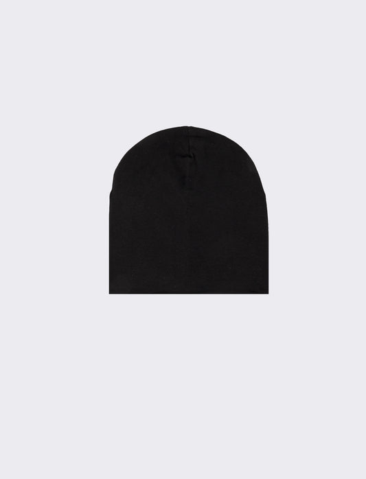 Cappello uomo cuffia costine - Nero
