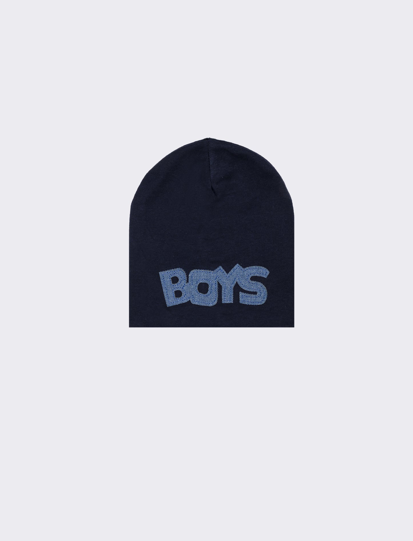 Cappello cuffia bambino righe misure 52-54 - Blu