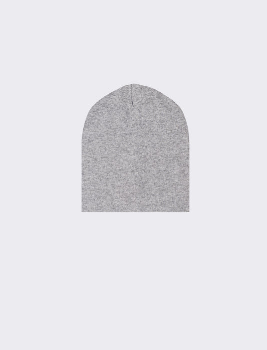 Cappello cuffia costine bambino - Grigio