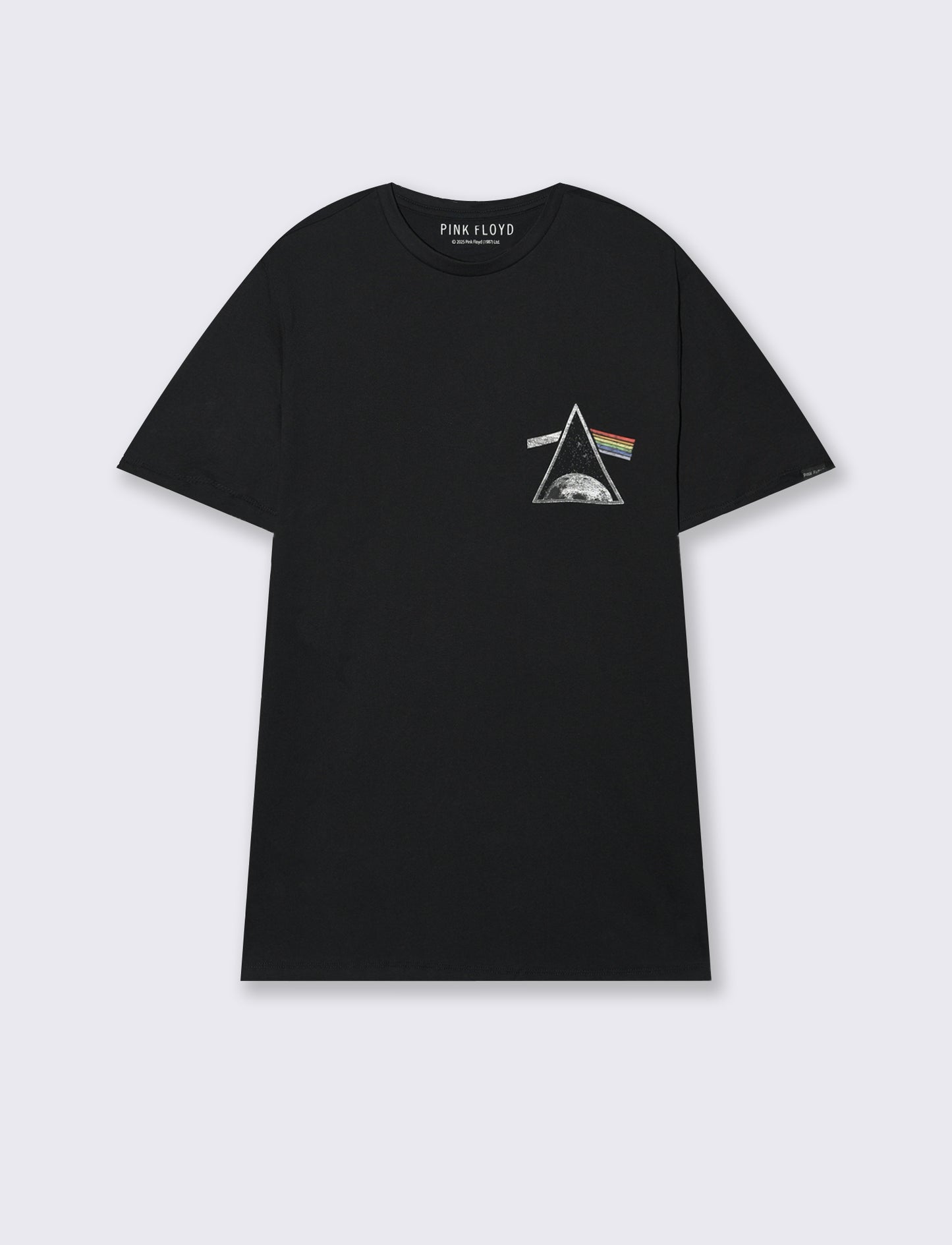 T-shirt stampa pink floyd da uomo - Nero