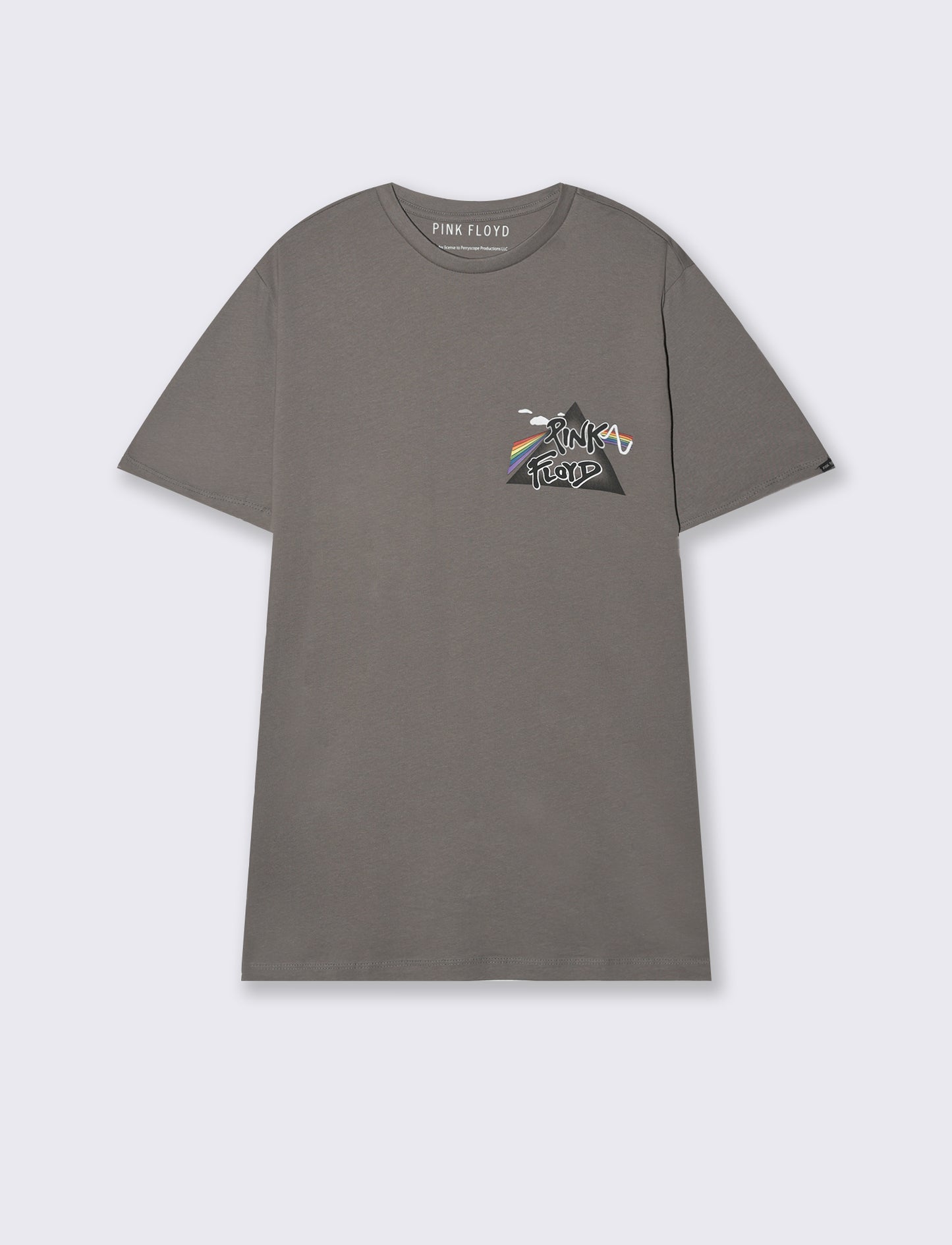 T-shirt stampa pink floyd da uomo - Grigio