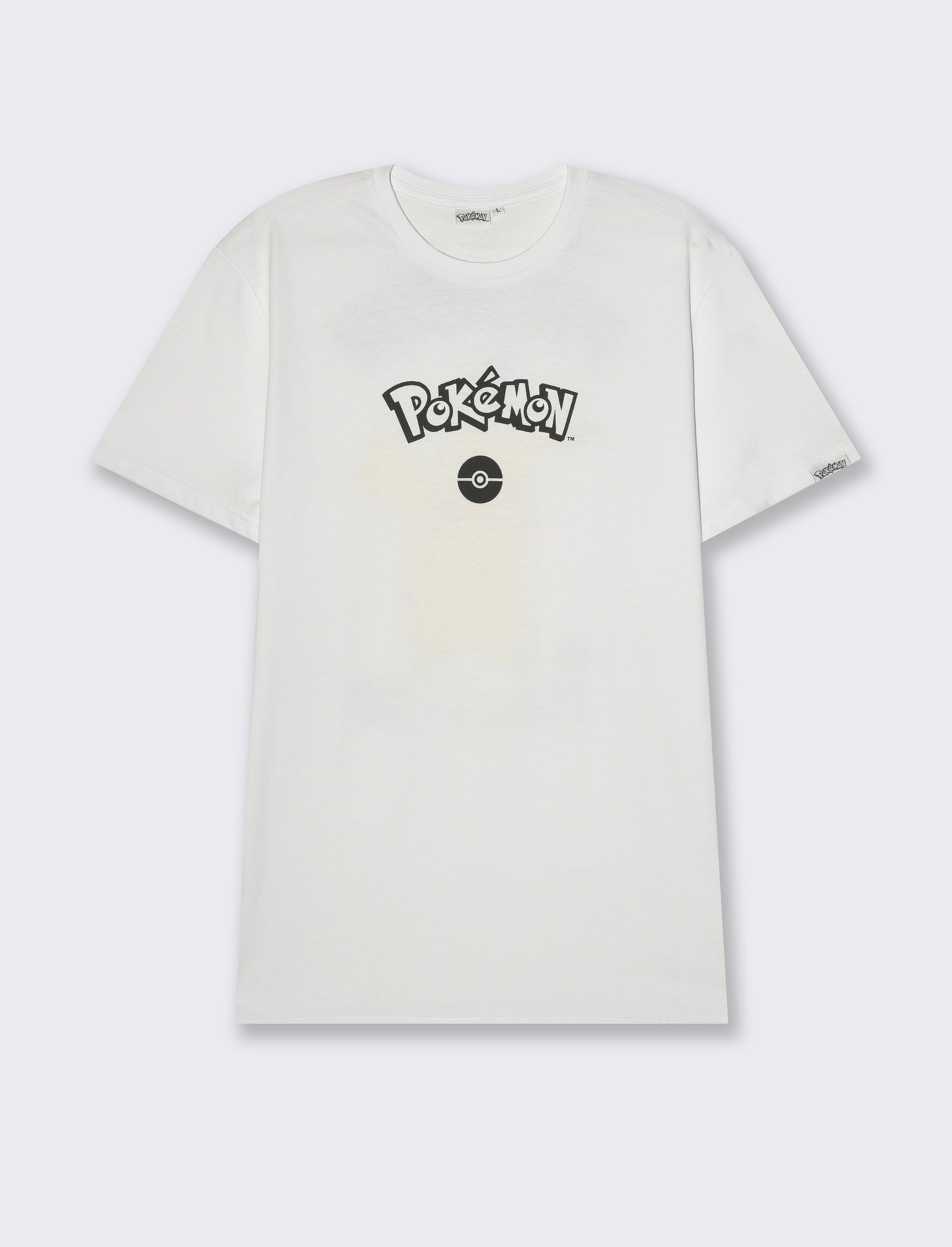 T-shirt stampa pokemon da uomo - Bianco