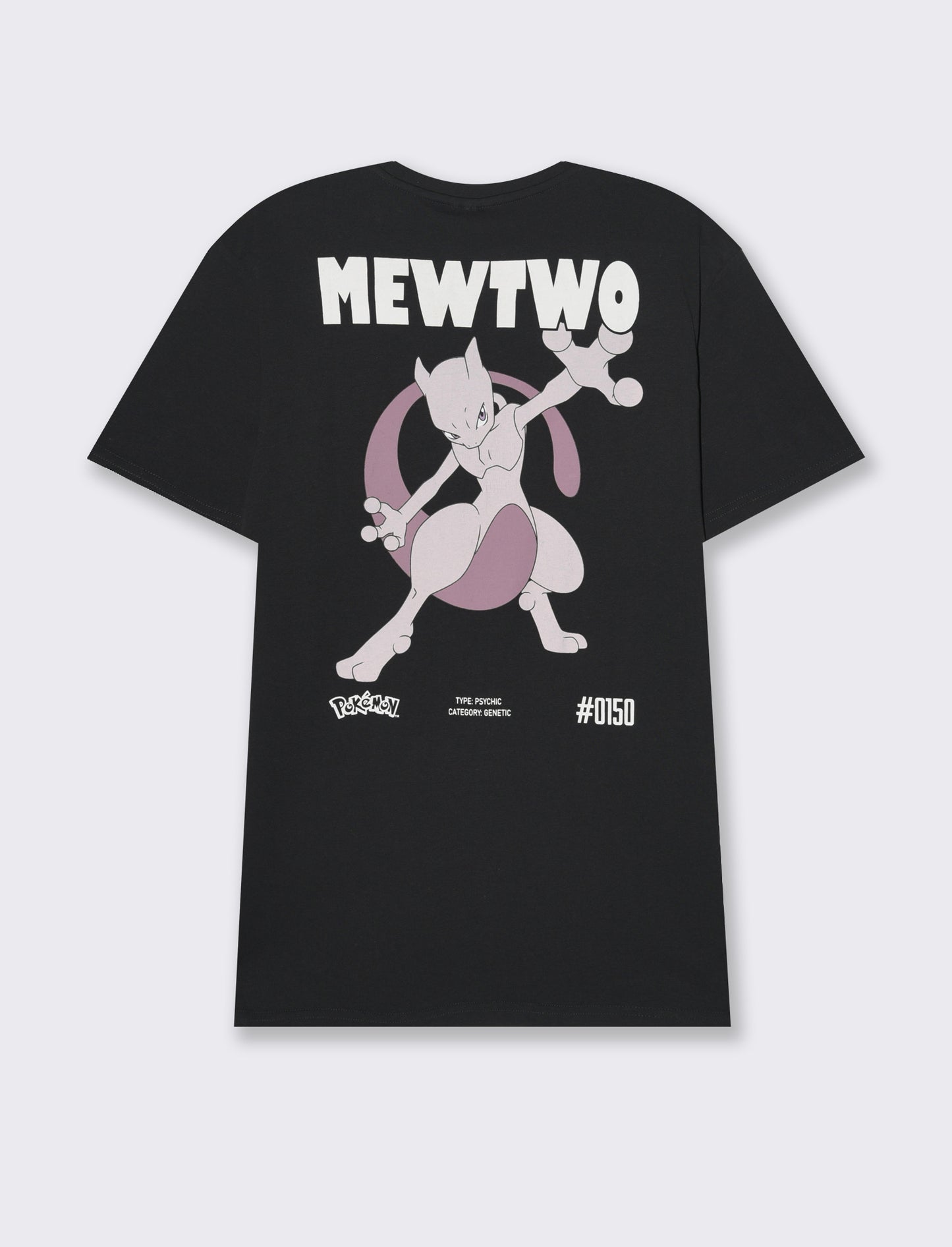 T-shirt stampa pokemon da uomo - Nero