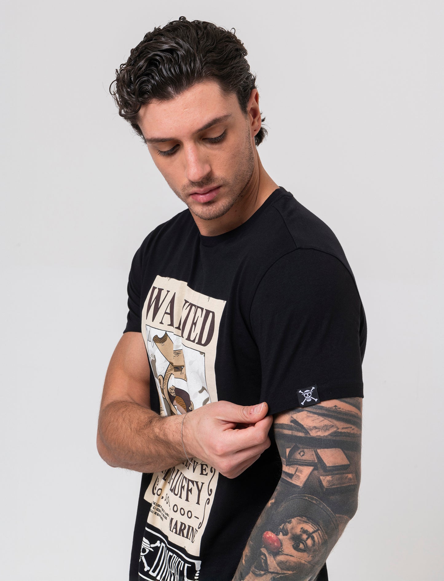 One Piece print t-shirt - Black