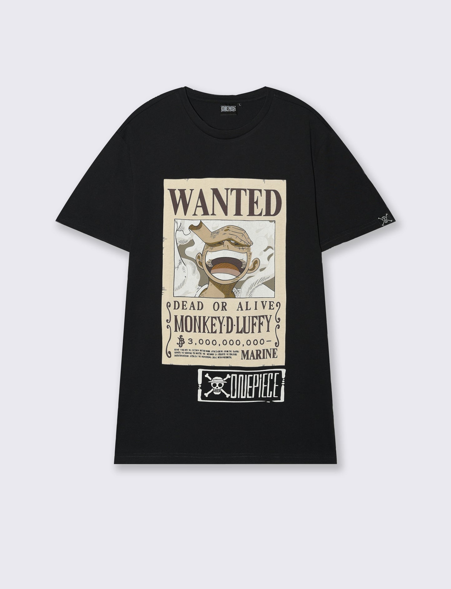One Piece print t-shirt - Black