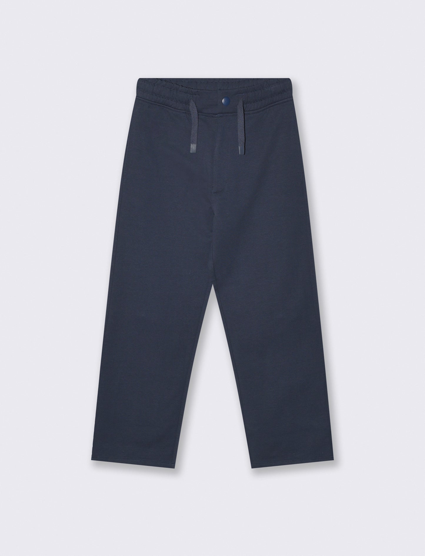 Pantalone chino con coulisse in vita - Blu