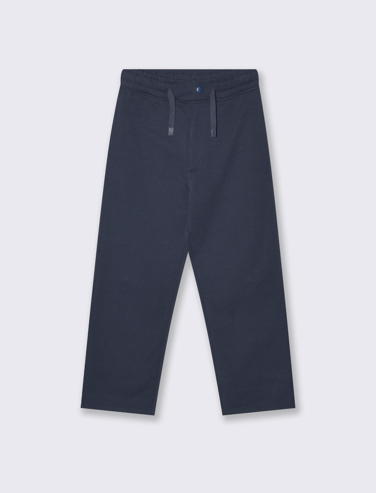 Pantalone chino con coulisse in vita - Blu
