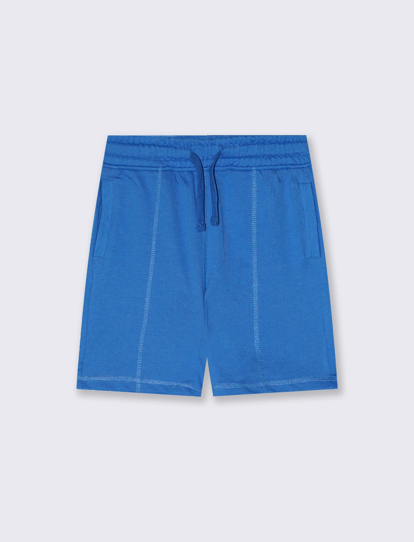 BERMUDA IN FELPA - Blu oceano