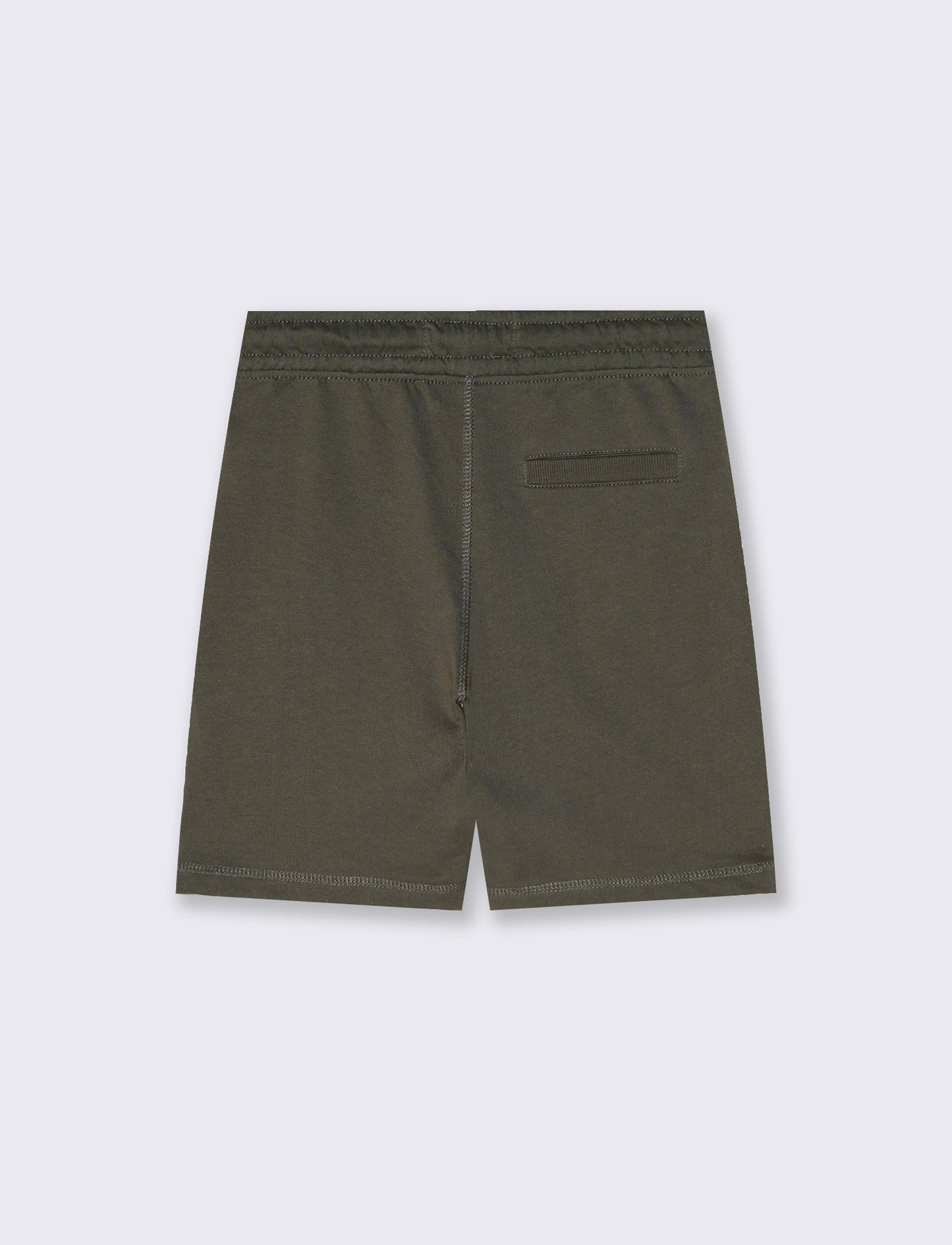 BERMUDA IN FELPA - Verde militare