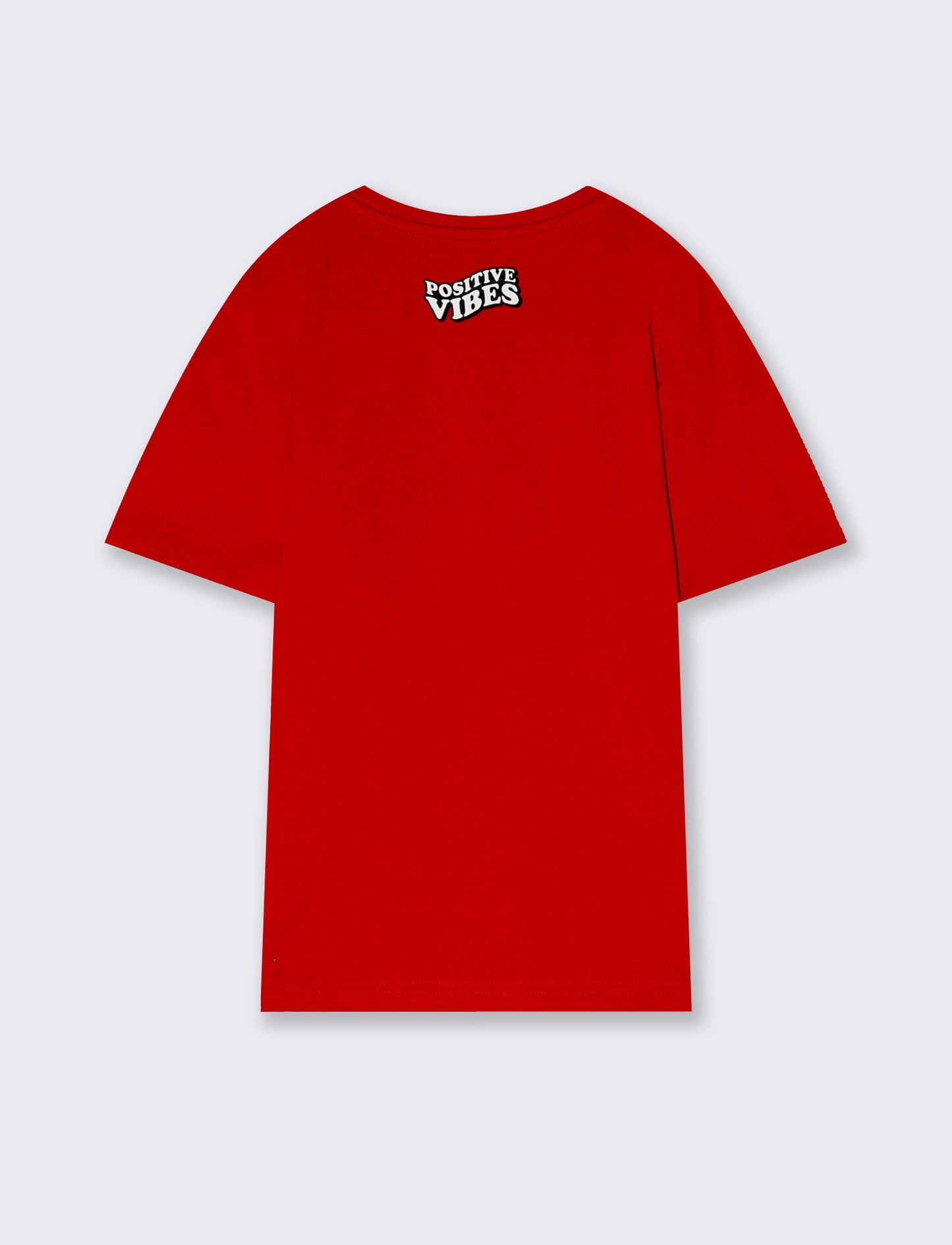 T-SHIRT CON STAMPA - Rosso