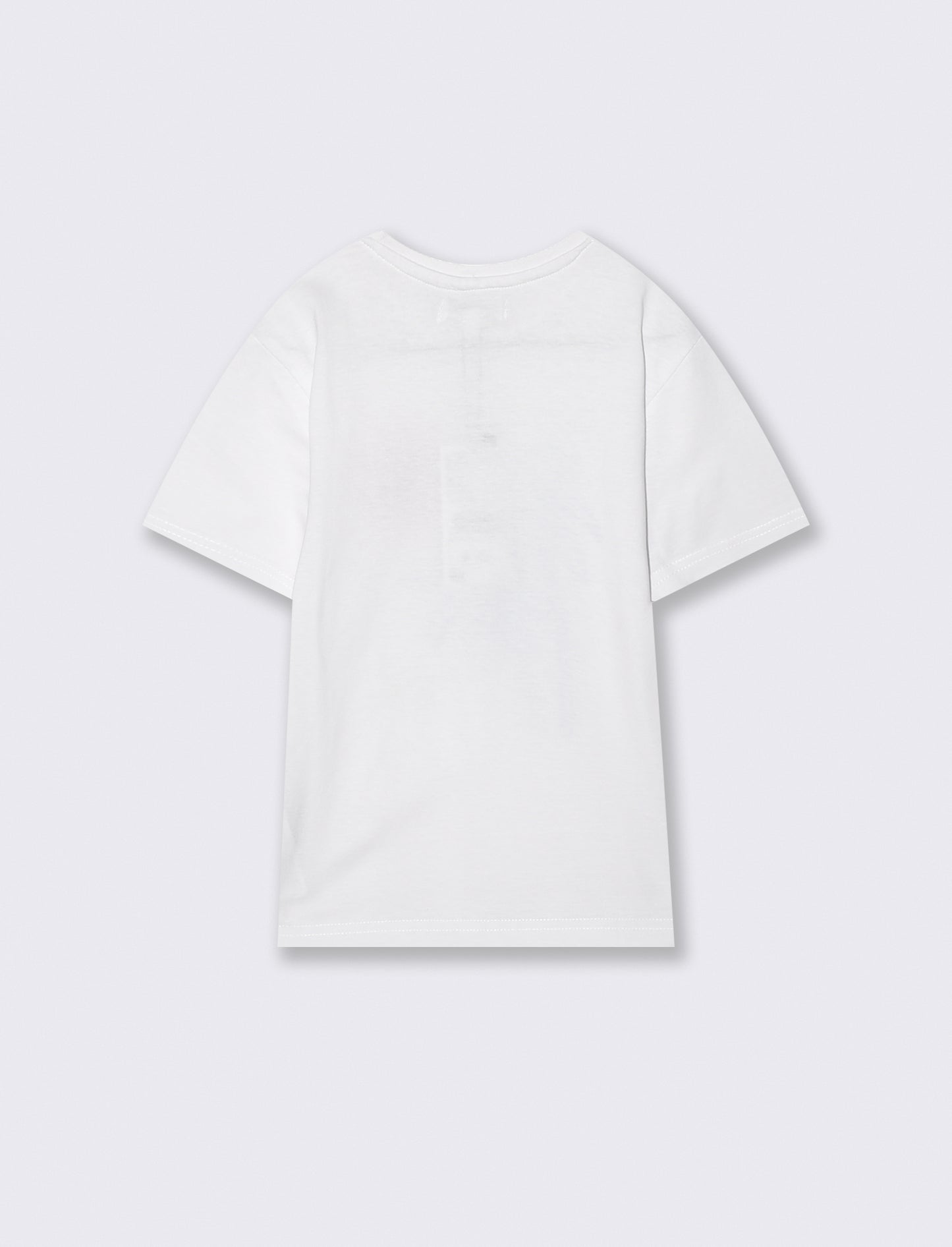 T-shirt con stampa frontale - Bianco