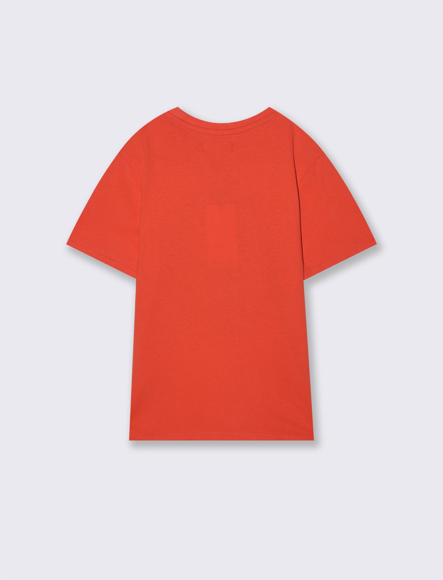 T-shirt con stampa frontale estate. - Aragosta