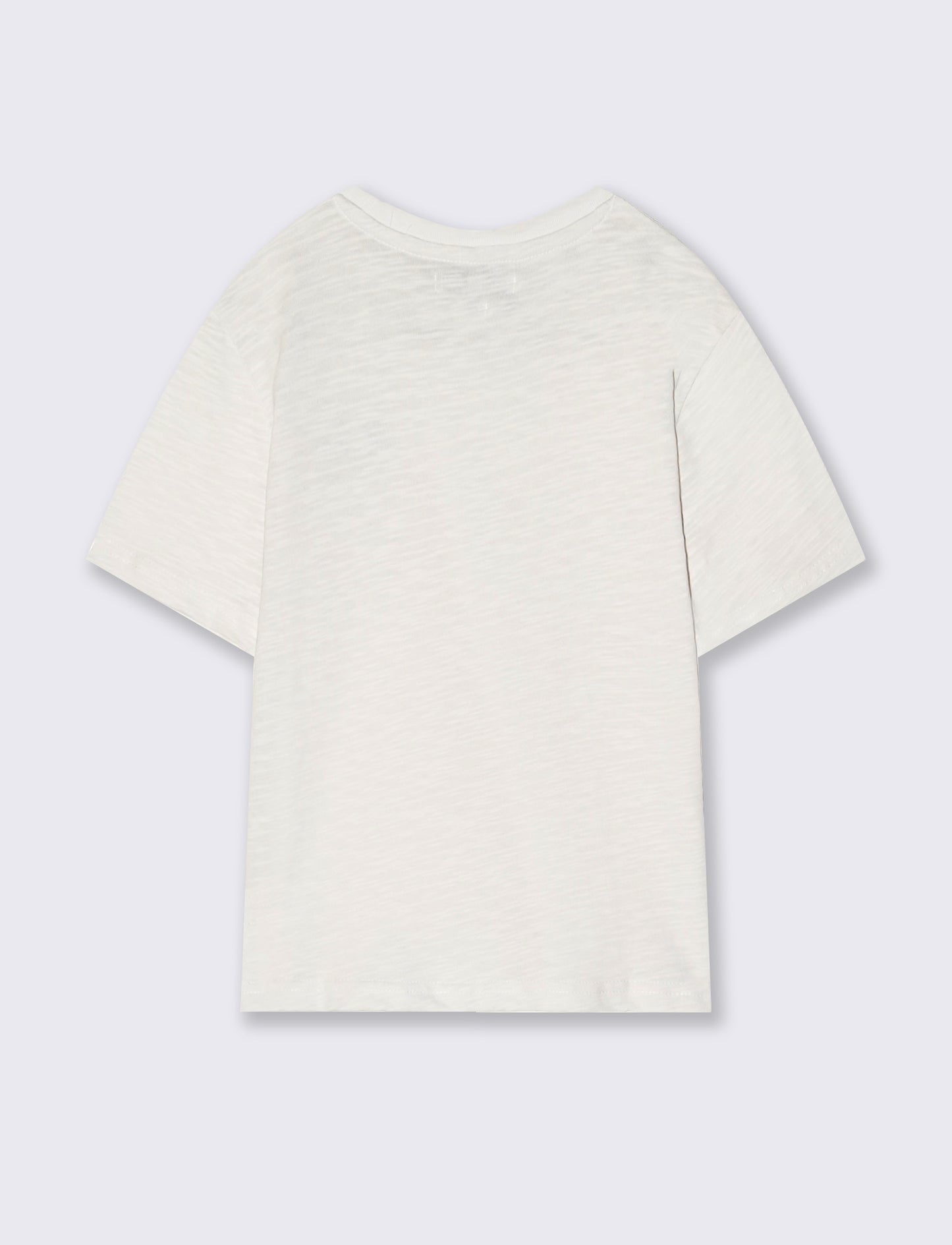 T-shirt con taschino - Bianco