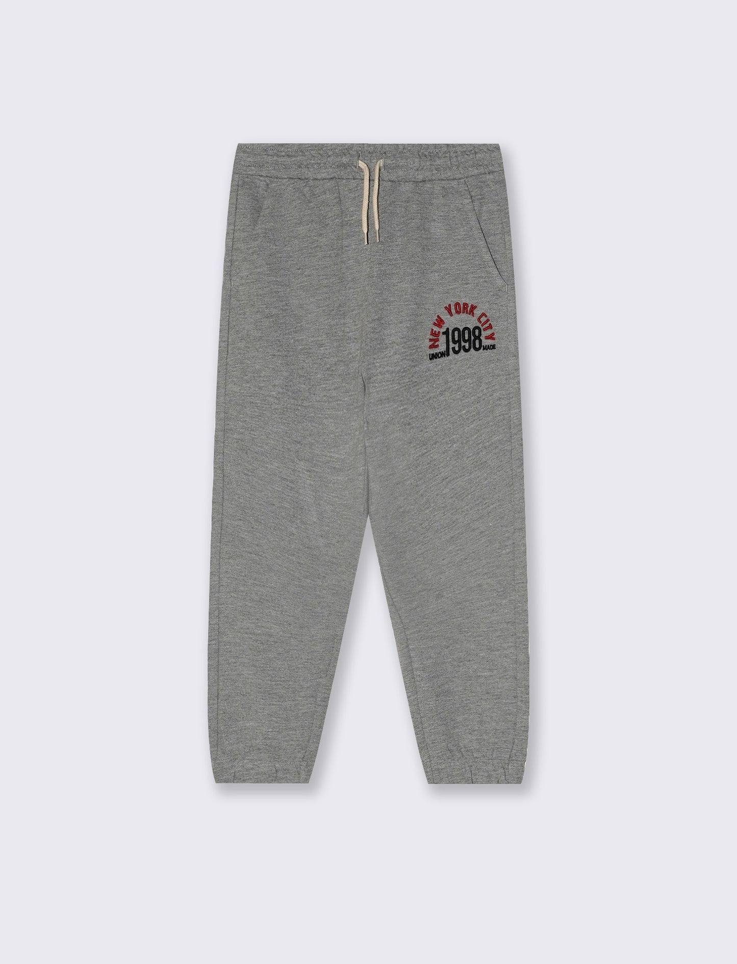 College print sweatshirt jogger - Grey