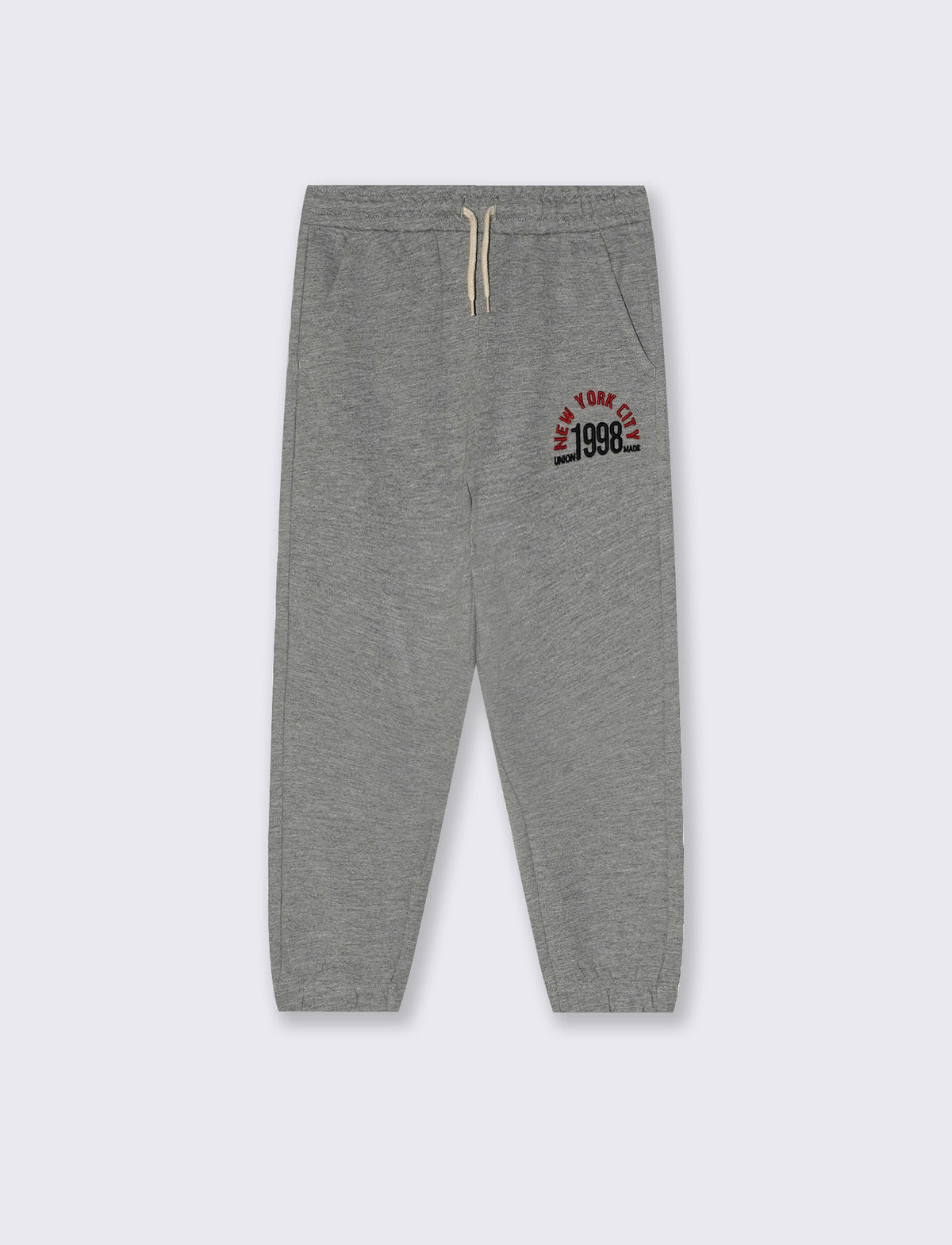 College print sweatshirt jogger - Grey