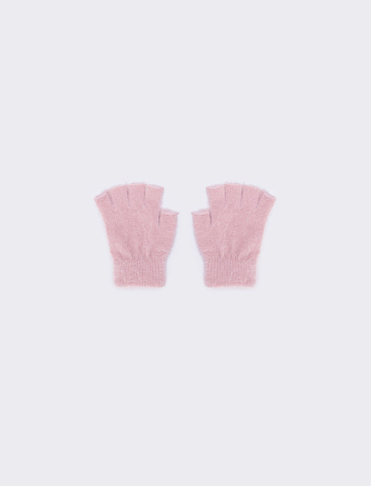 Guanti senza dito eleganti - Rosa