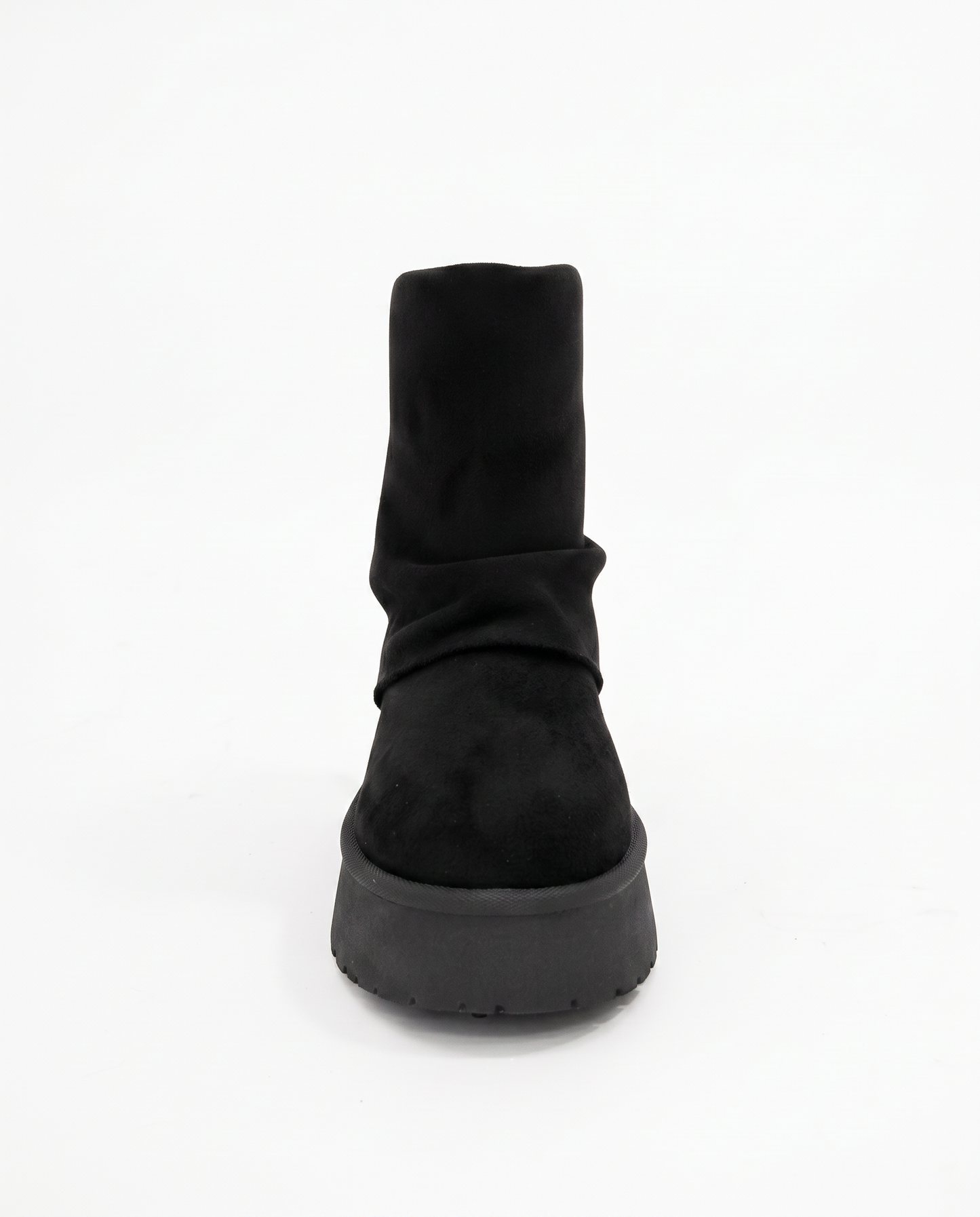Suede effect snow boots - Black