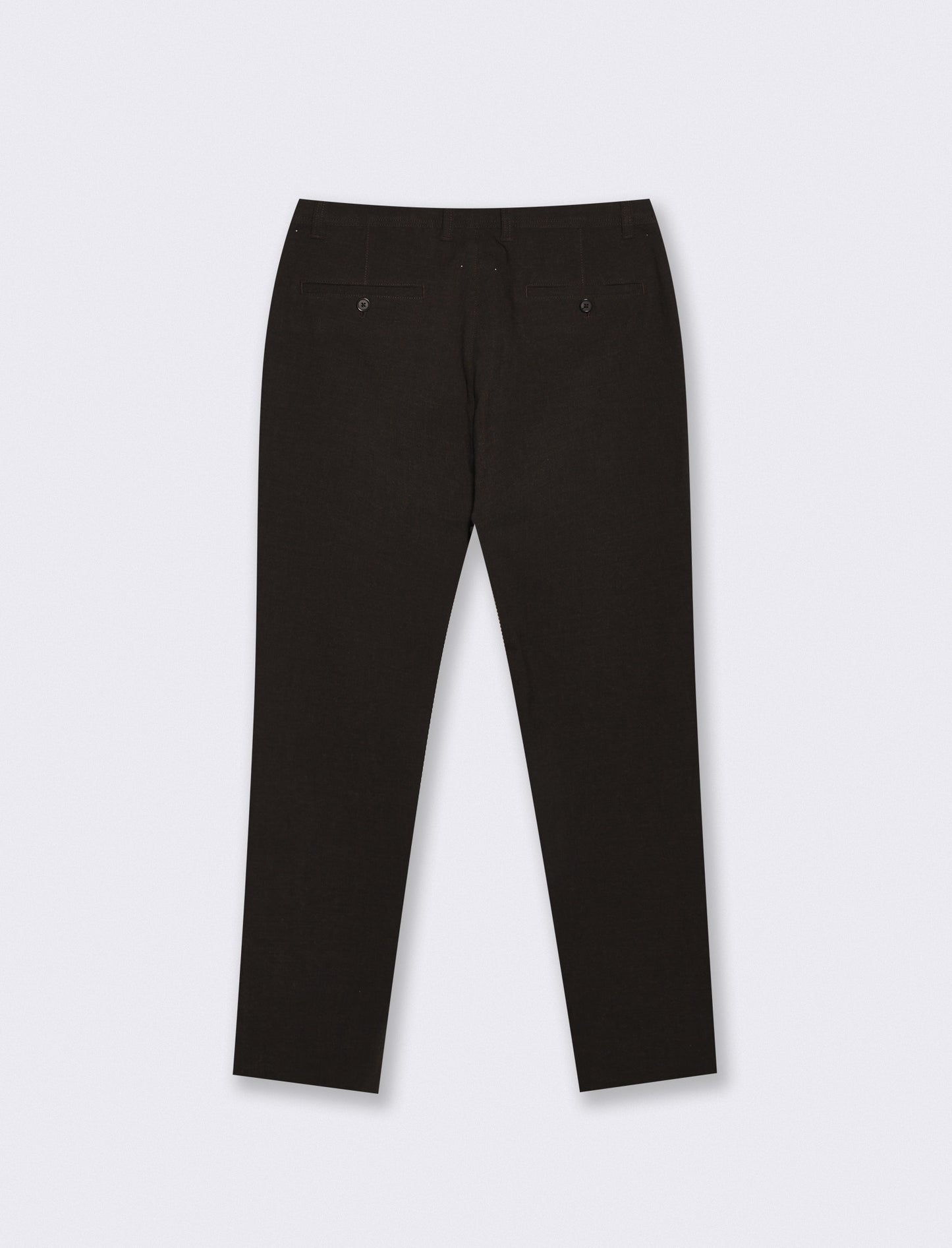 Pantaloni Chino Formal Fit Elasticizzati - Moro