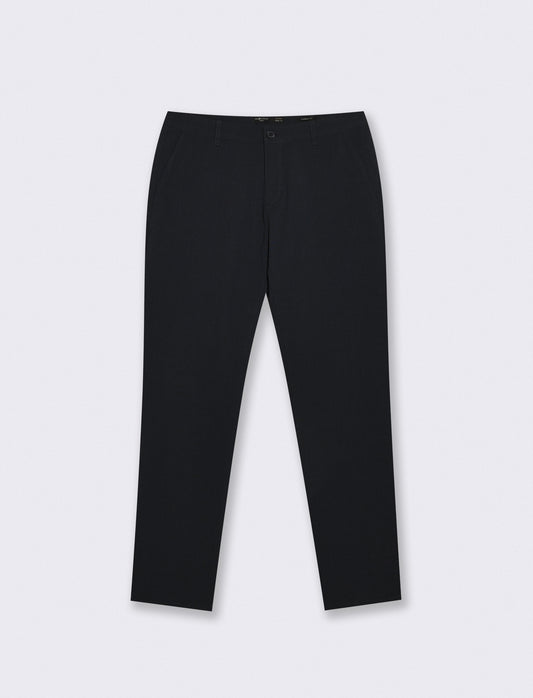 Pantaloni Chino Formal Fit Elasticizzati - Blu