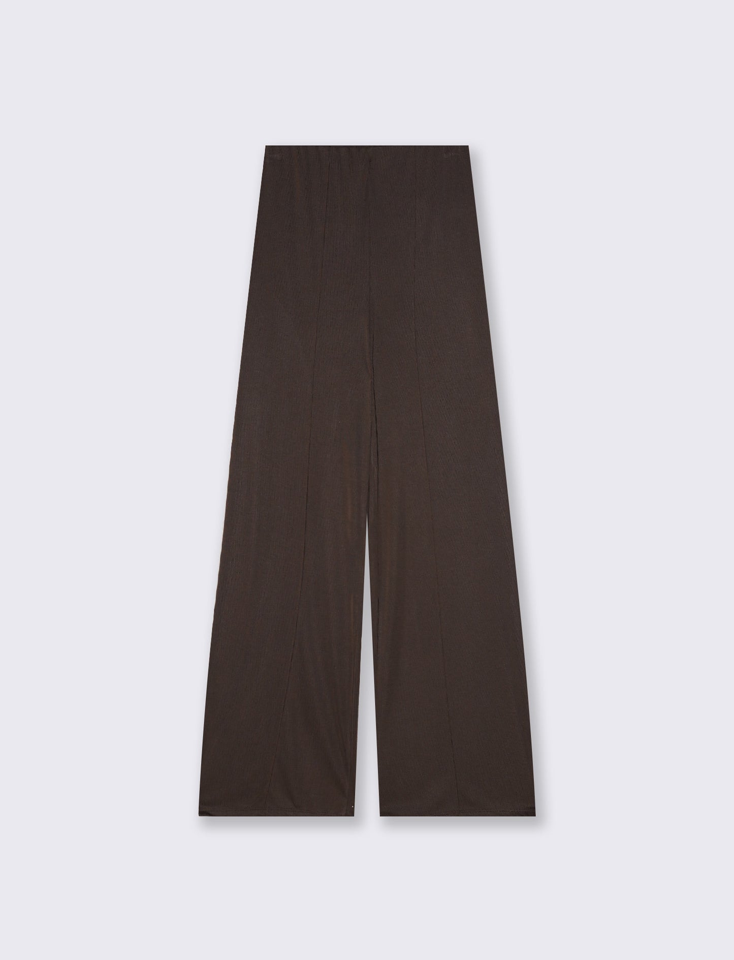Pantalone Dritto Elastico - Moro