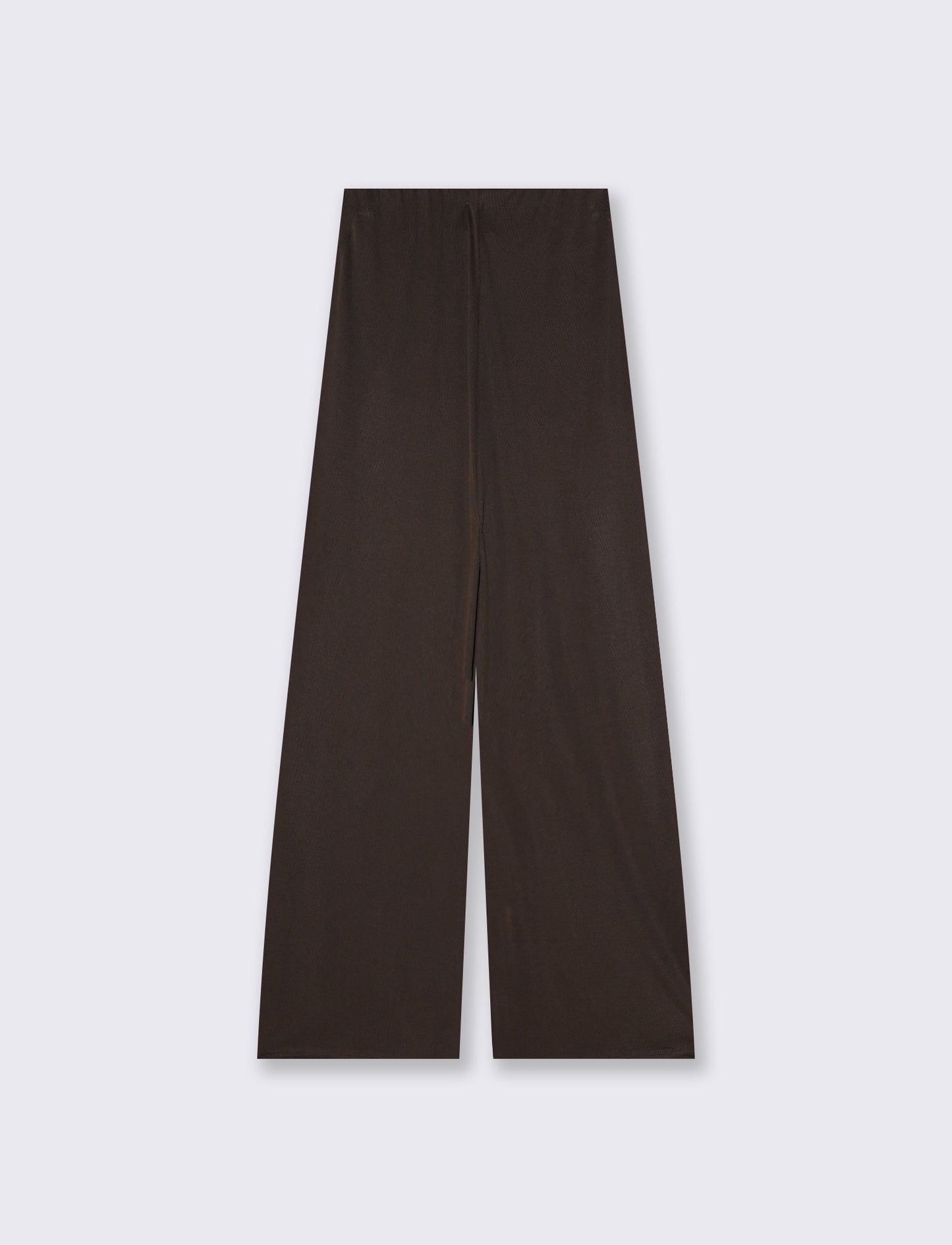 Pantalone Dritto Elastico - Moro