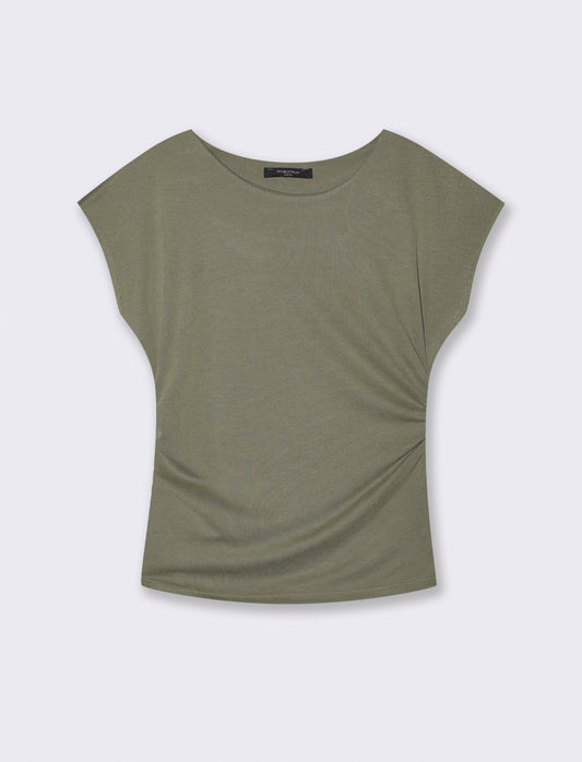 Tshirt con arricci laterali - Ve.milit.