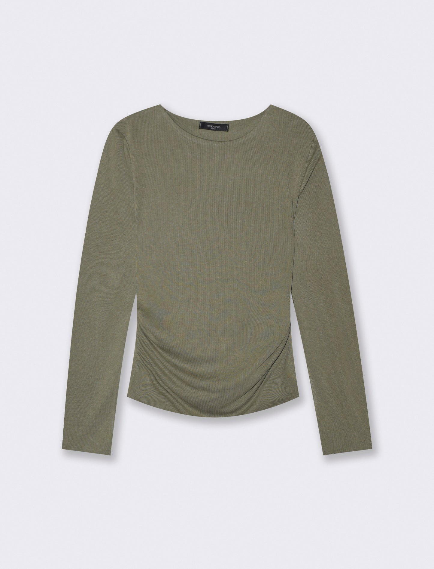 Tshirt manica lunga con scollo a barca - Ve.milit.